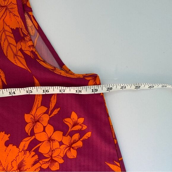 Toad&Co Sunkissed Tank Pink Orange Size Medium NWT - Picture 5 of 8